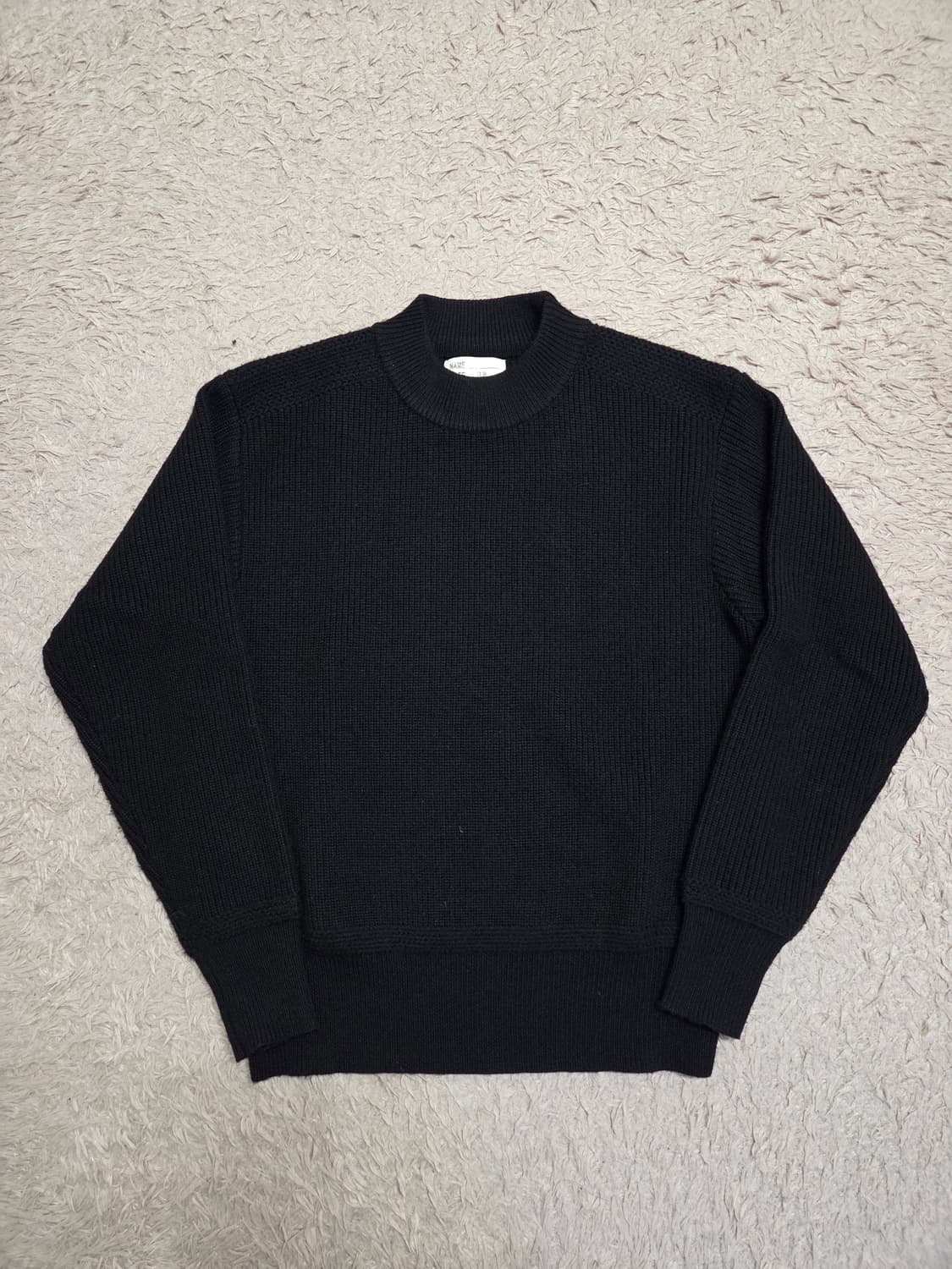 브론슨 니트 블랙 38사이즈 상품이미지2