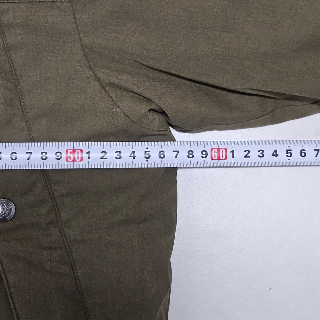 100 빈폴 구스다운 하프 패딩 카키 올리브 상품이미지6