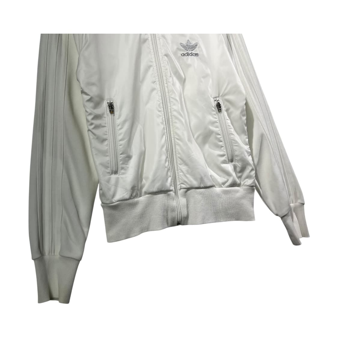 [Adidas] 아디다스 화이트 실버 파이어버드 트랙 집업자켓 상품이미지4