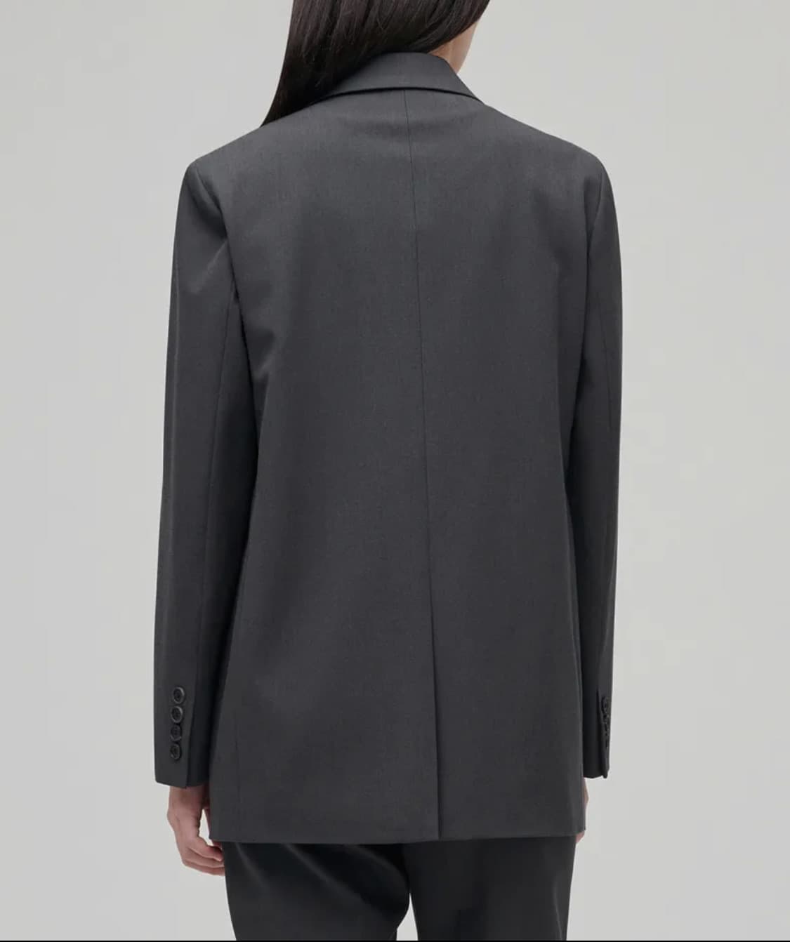 무신사 스탠다드 우먼즈 오버사이즈 블레이저 S (1회착용) 상품이미지3