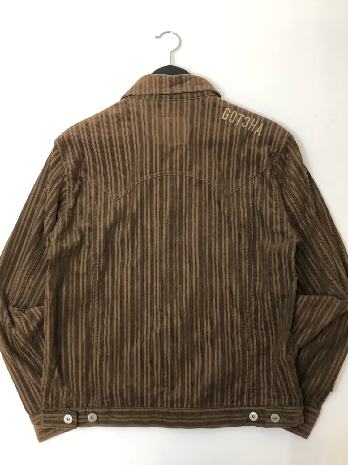 Gotcha 가챠 데님 초코 코듀로이 자켓 상품이미지7