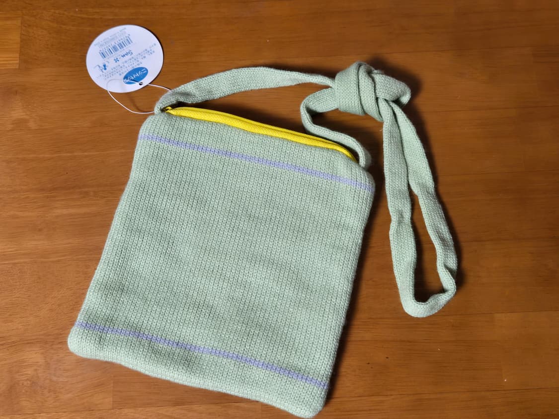 산엑스 햄찌 니트가방 상품이미지2