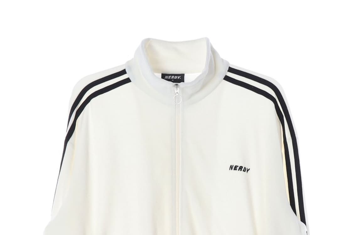 NERDY 화이트 트랙 자켓 M 상품이미지3