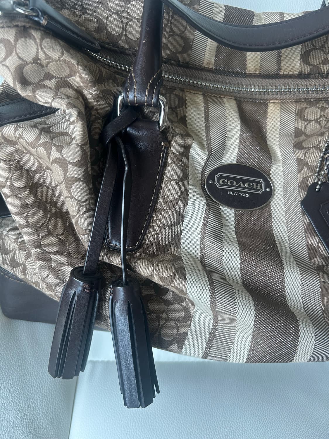 ❗️New신상22)) Coach 코치 시그니처 크로스백 브라운 상품이미지2