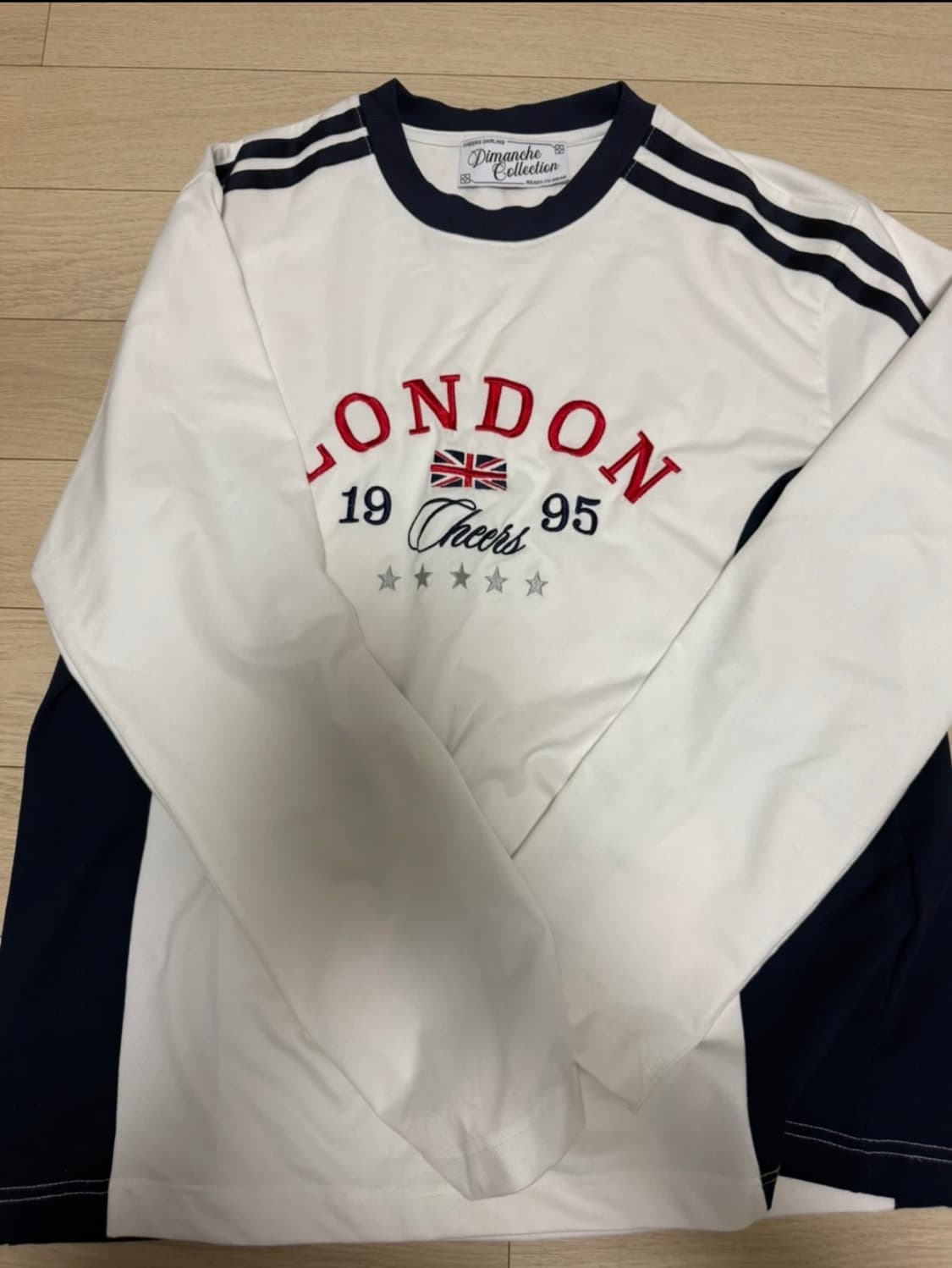 디망쉬 런던티셔츠(화이트)  상품이미지1