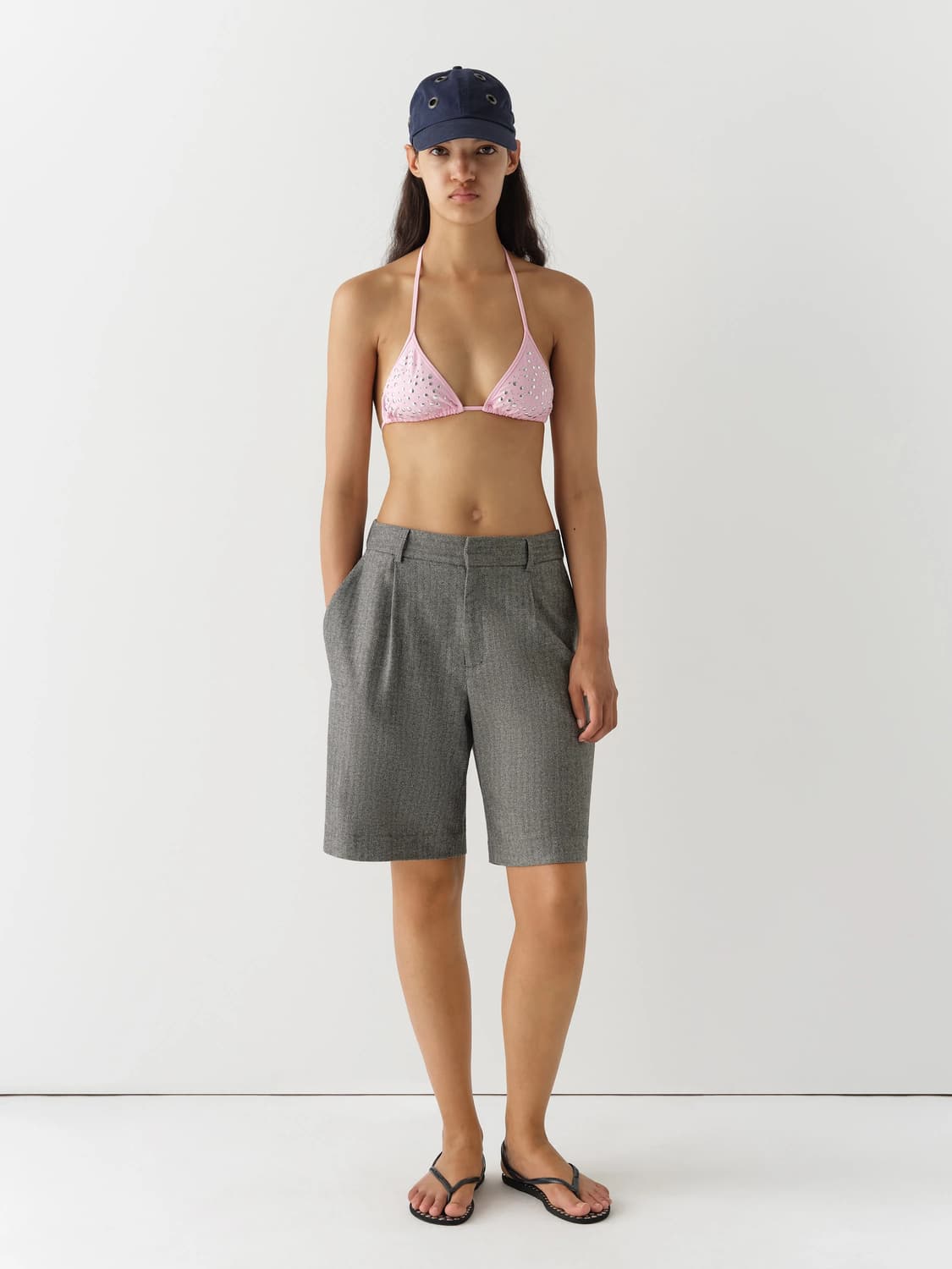 (F) 기마구아스 Eyelets cap blue 상품이미지2