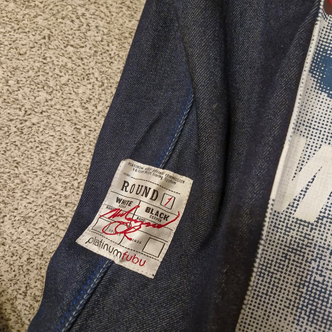 플래티넘푸부 무하마드알리 데님자켓 상품이미지9