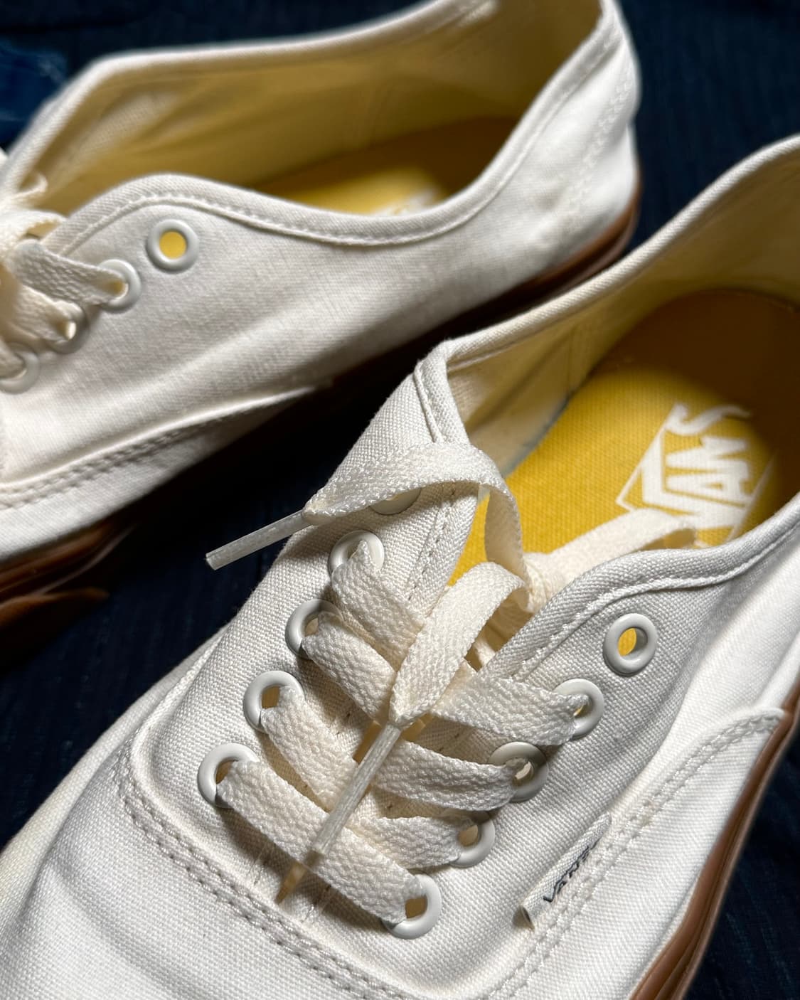 반스 어센틱 마시멜로 검 US10 상품이미지4