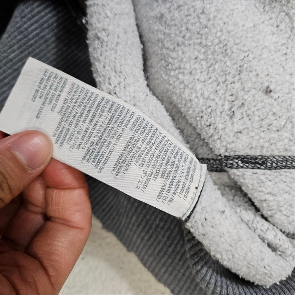 아베크롬비 후드 집업 M 상품이미지6