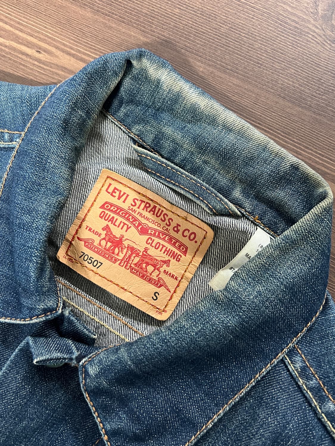 Levis 리바이스 70507 데님 트러커 자켓 상품이미지6