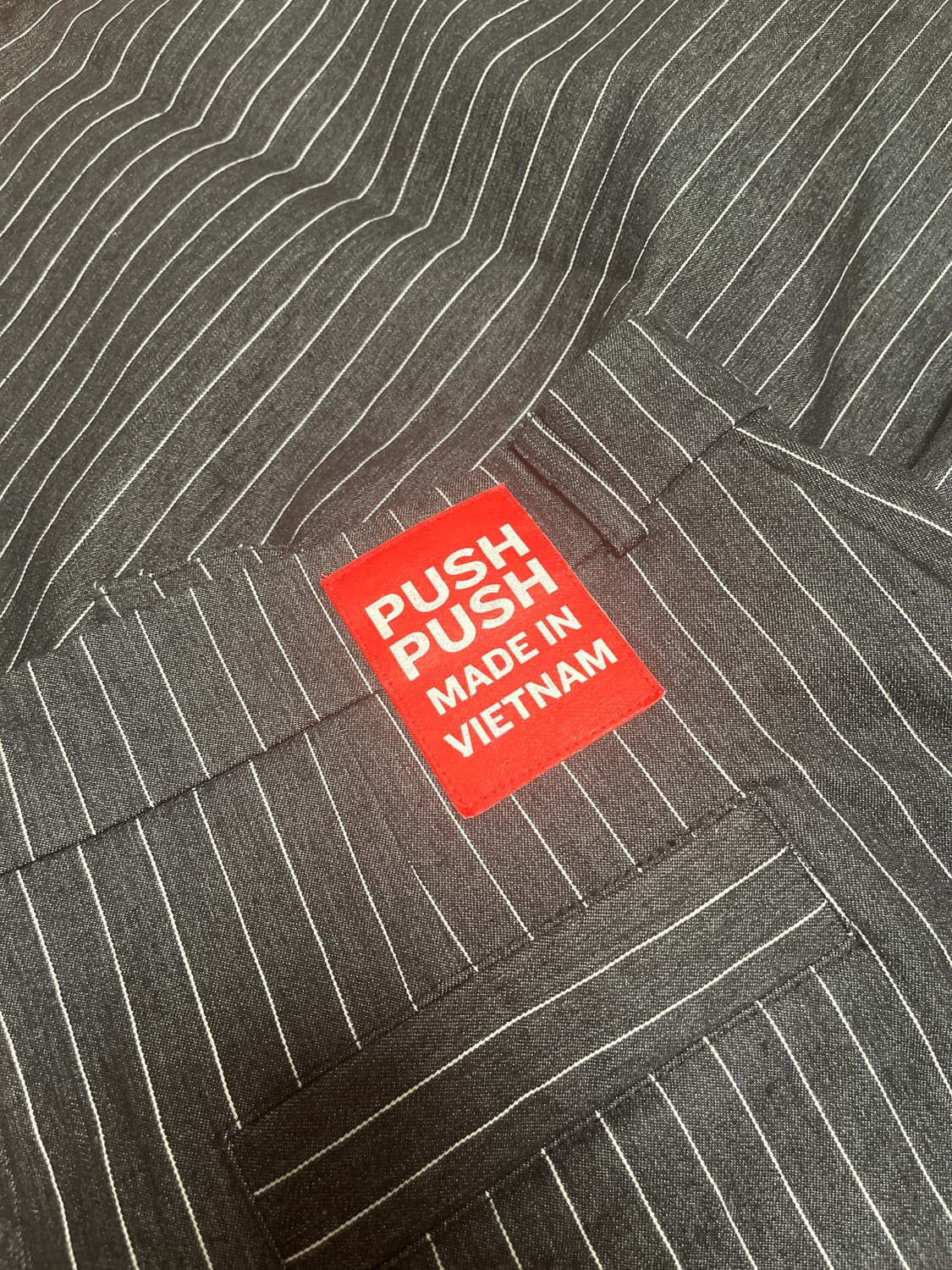 Push Push 스트라이프 팬츠 상품이미지3