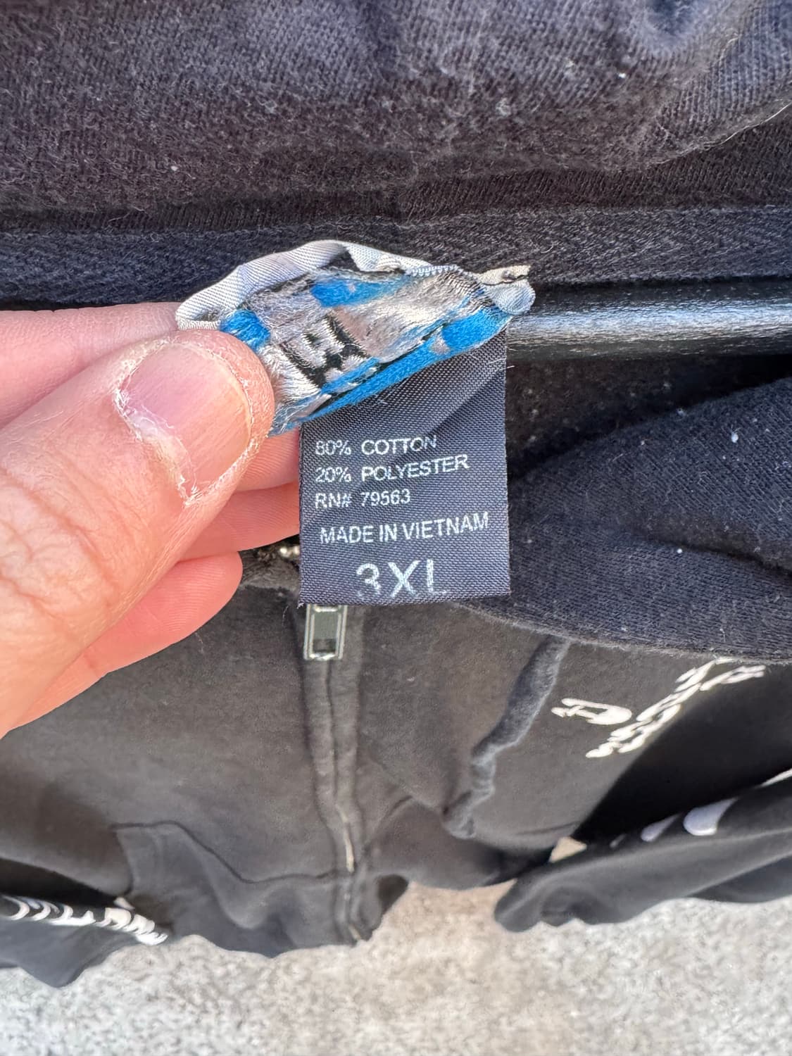 도그타운 오리엔탈 크로스로고 후드집업  상품이미지5