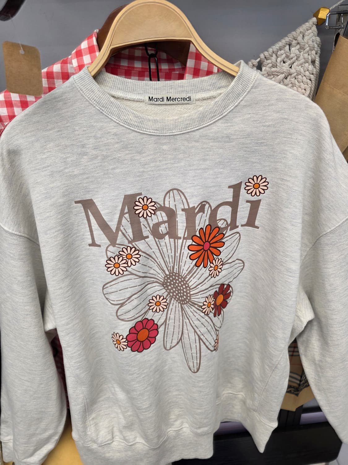 마르디  메크르디 플라워마르디 맨투맨 F 상품이미지2