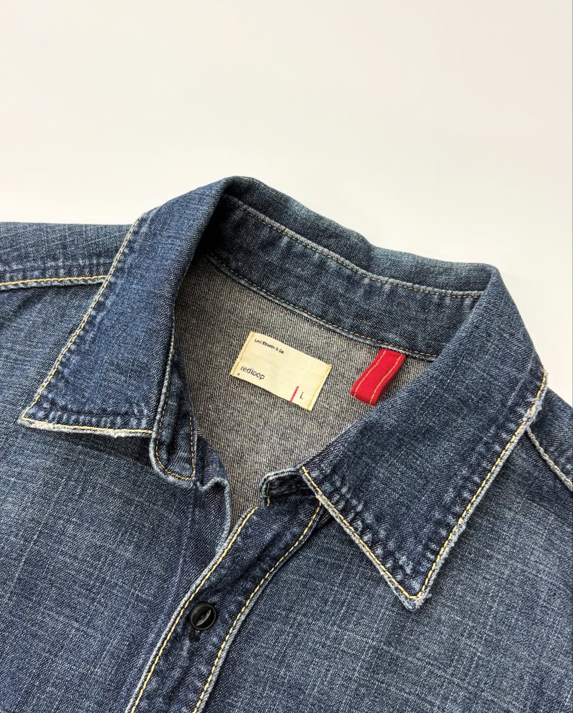 Levis 리바이스 데님 반팔 셔츠  상품이미지3