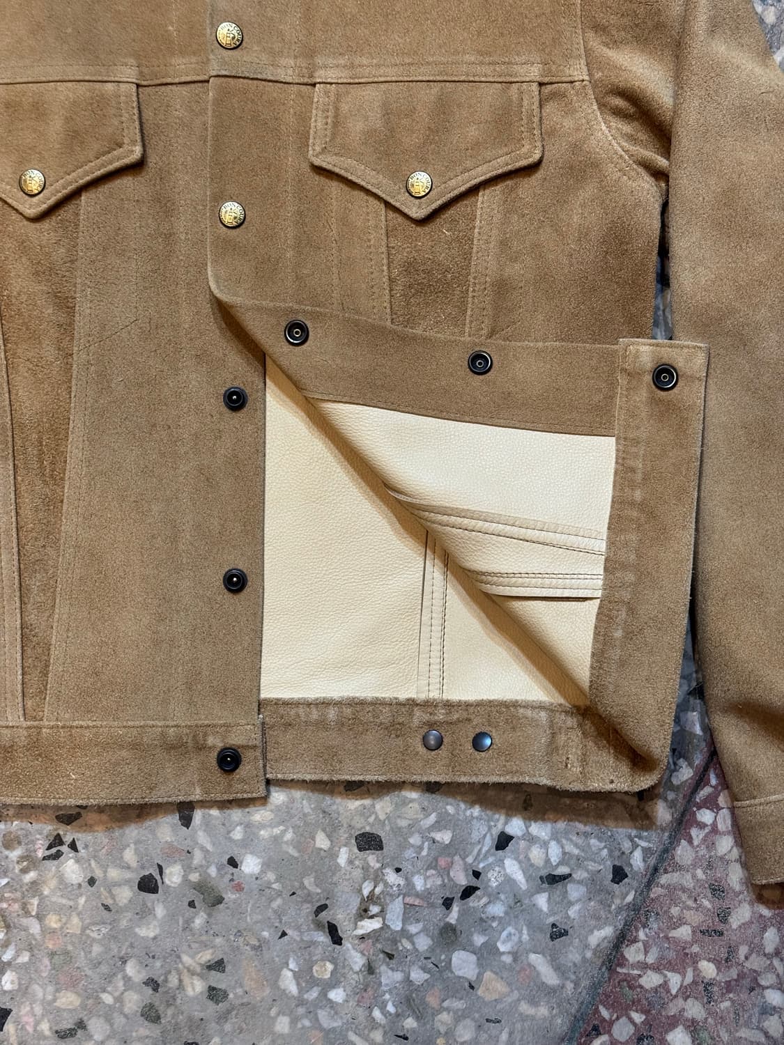 본쿠라 스웨이드 트러커 자켓 (38~40) 상품이미지7