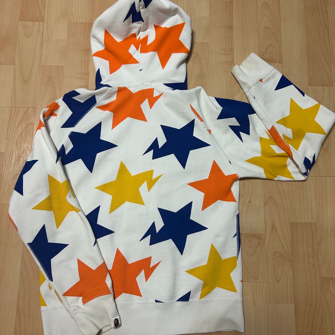 베이프 스타 후드집업 S 상품이미지2