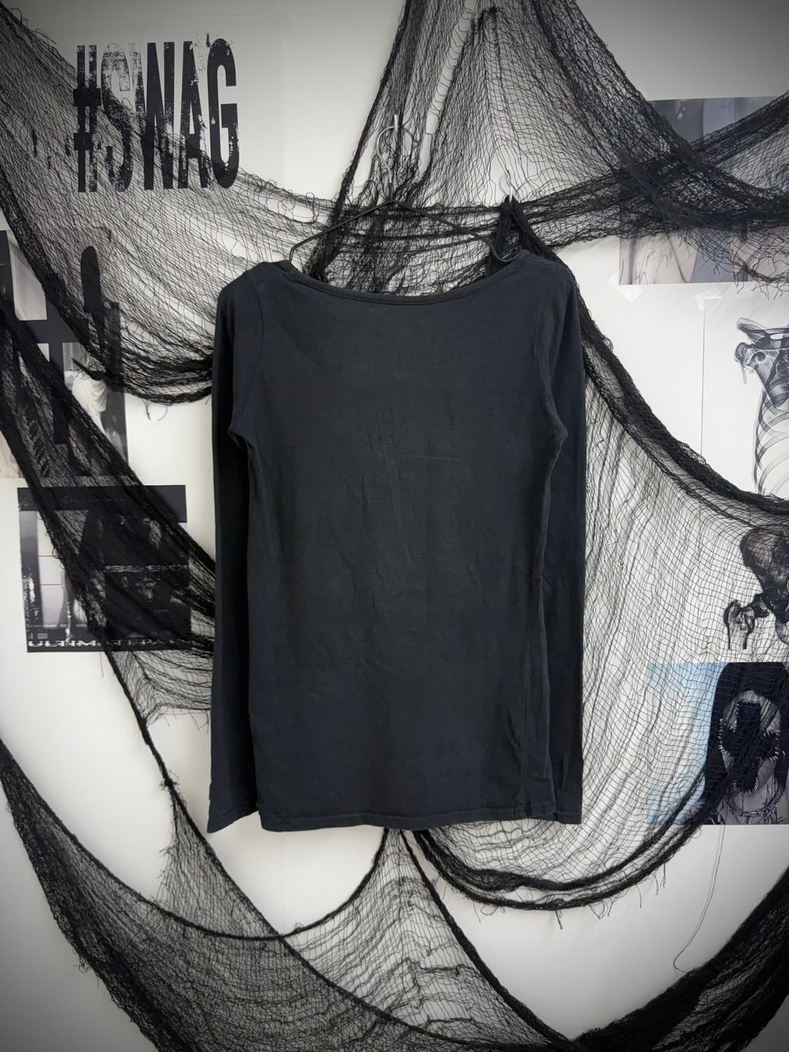 Skull detail printing longsleeve 상품이미지4