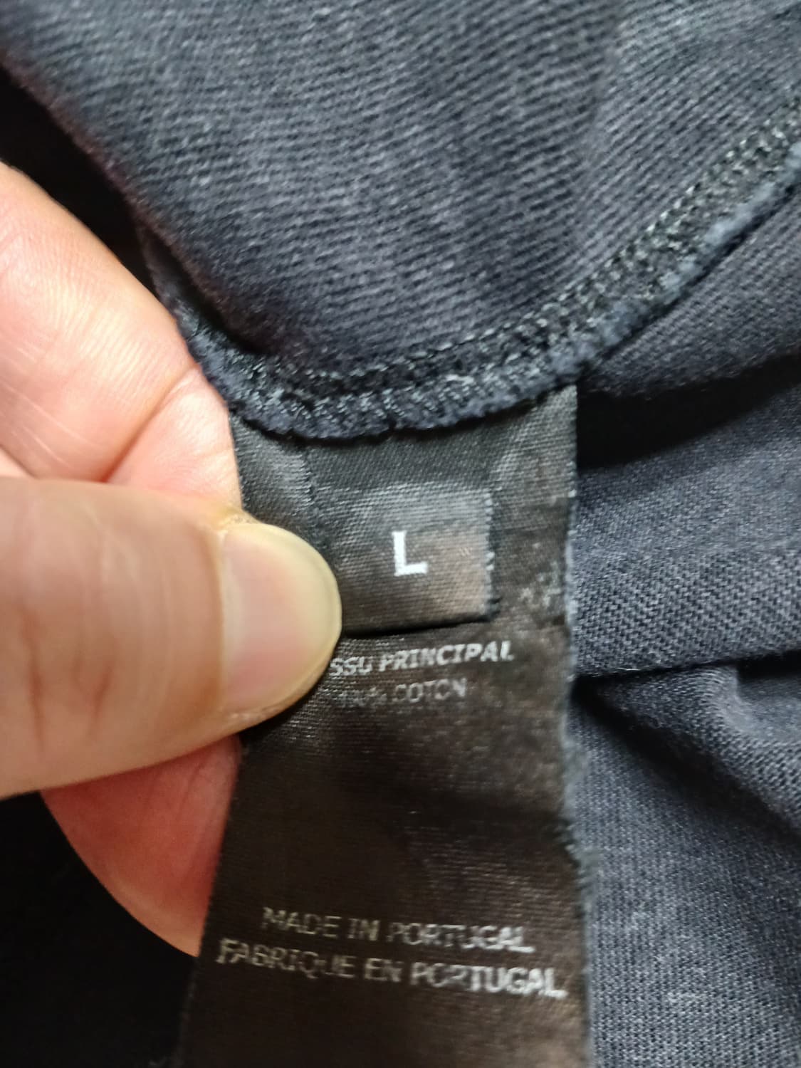 L 베트멍 메탈 로고 오버사이즈 긴팔 티셔츠 상품이미지6