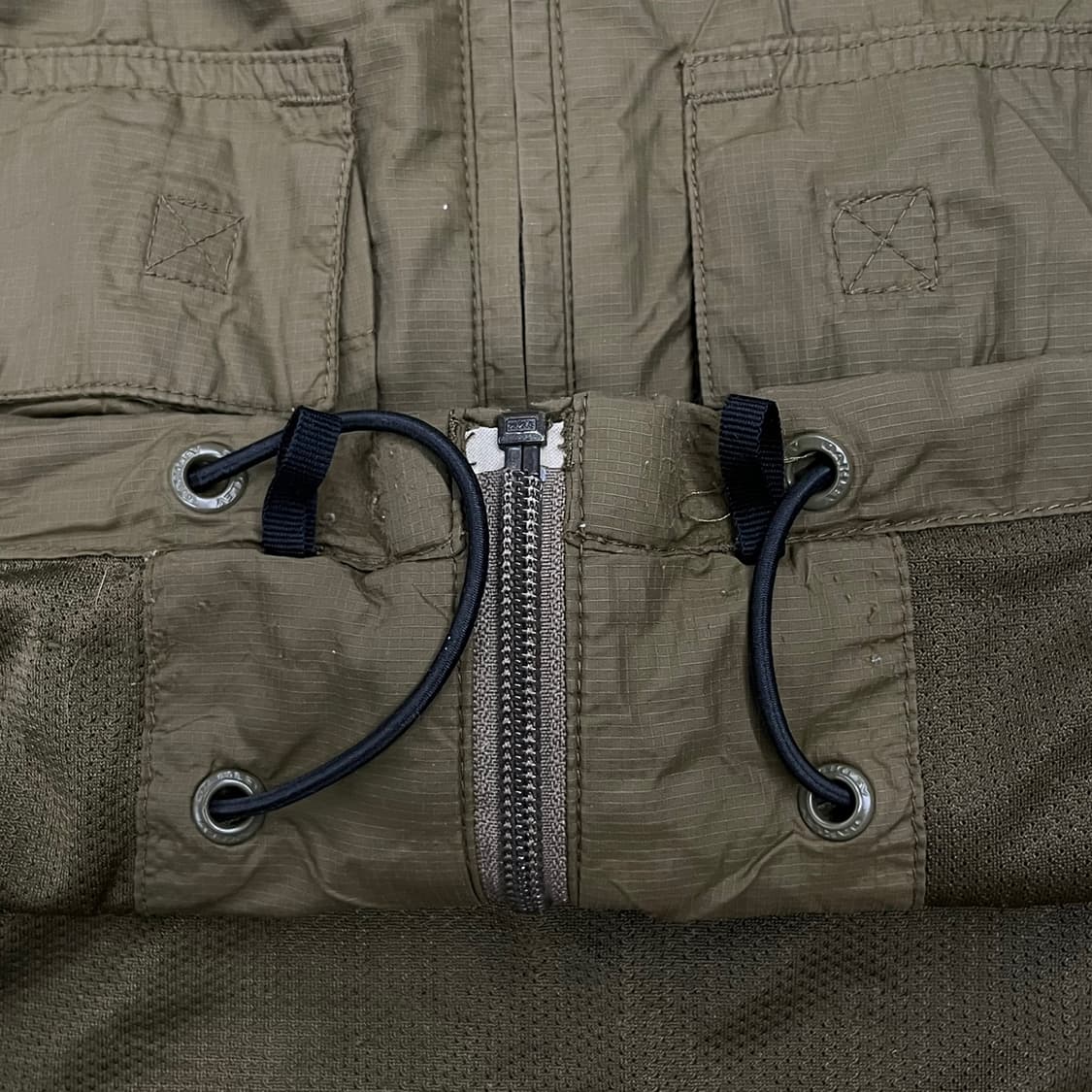 [정품/M] 오클리 바람막이 자켓 카키 b15 상품이미지7