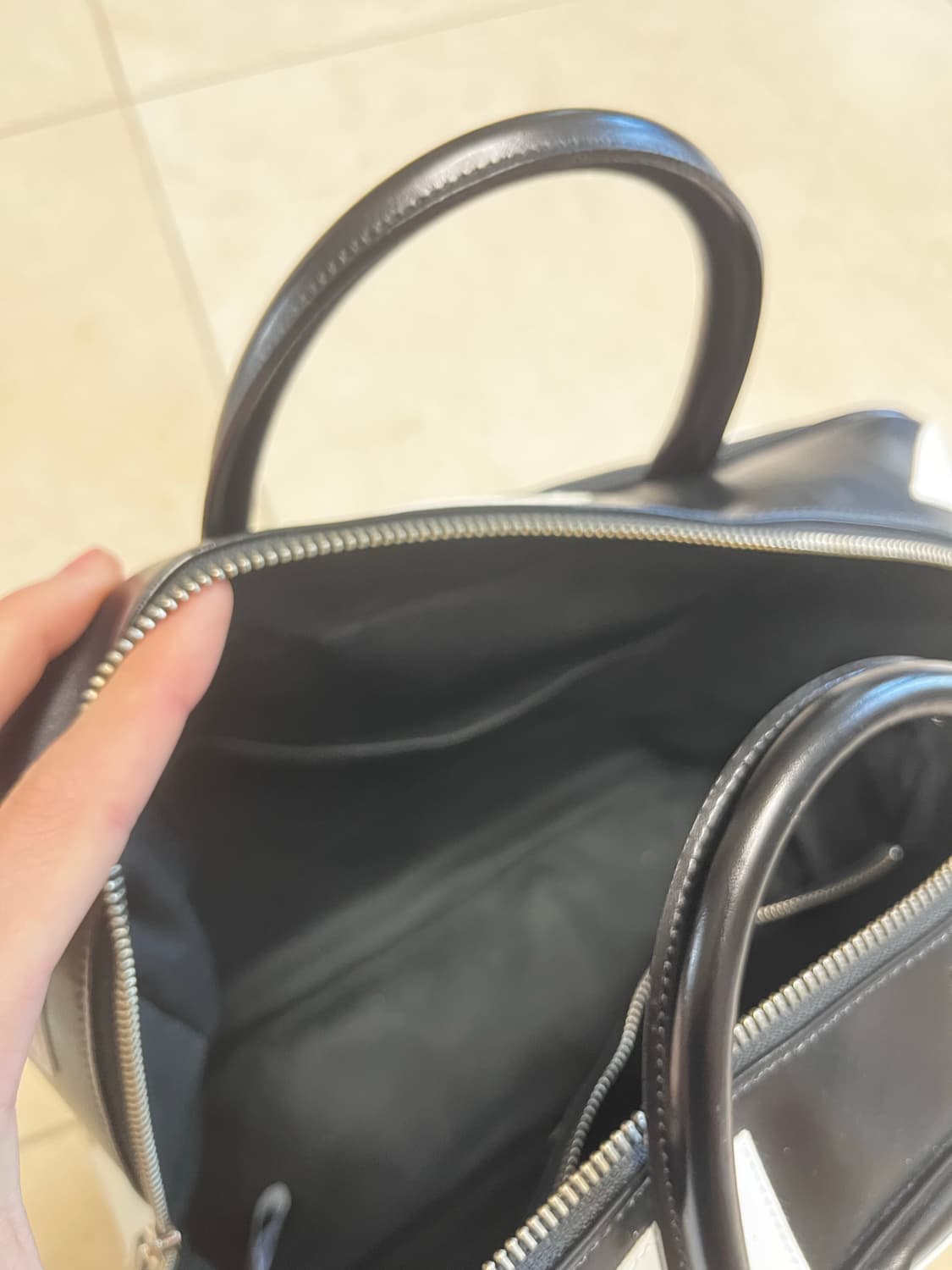 꼼데가르송 기하학 패턴 토트백 (리미티드 제품) 상품이미지8