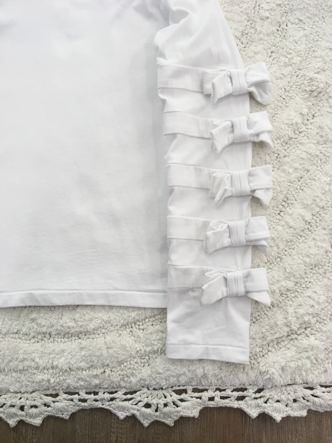 꼼데가르송 걸 멀티리본 탑 상품이미지2