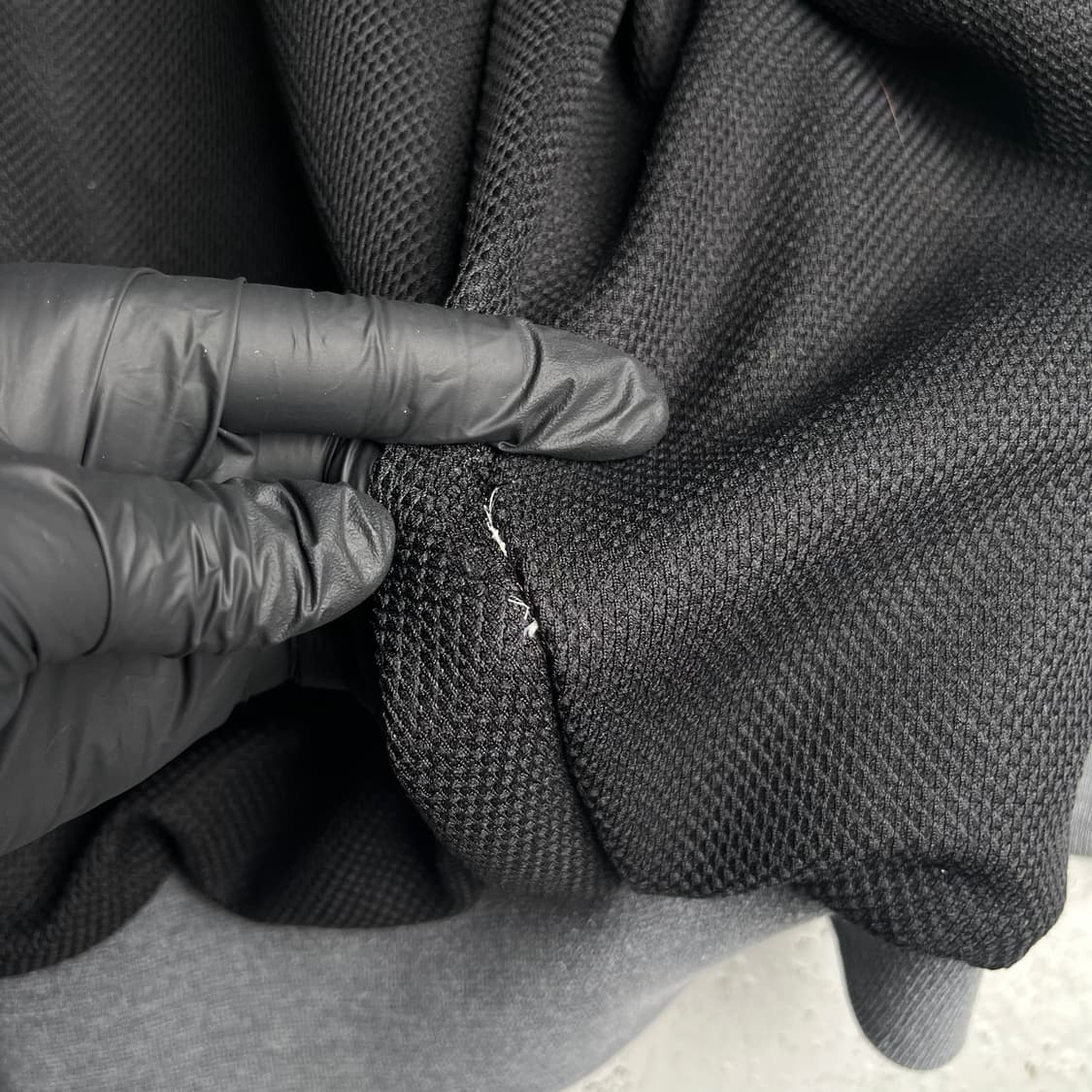 빈티지 칼하트 페이디드 다크그레이 써멀 후드집업 상품이미지6