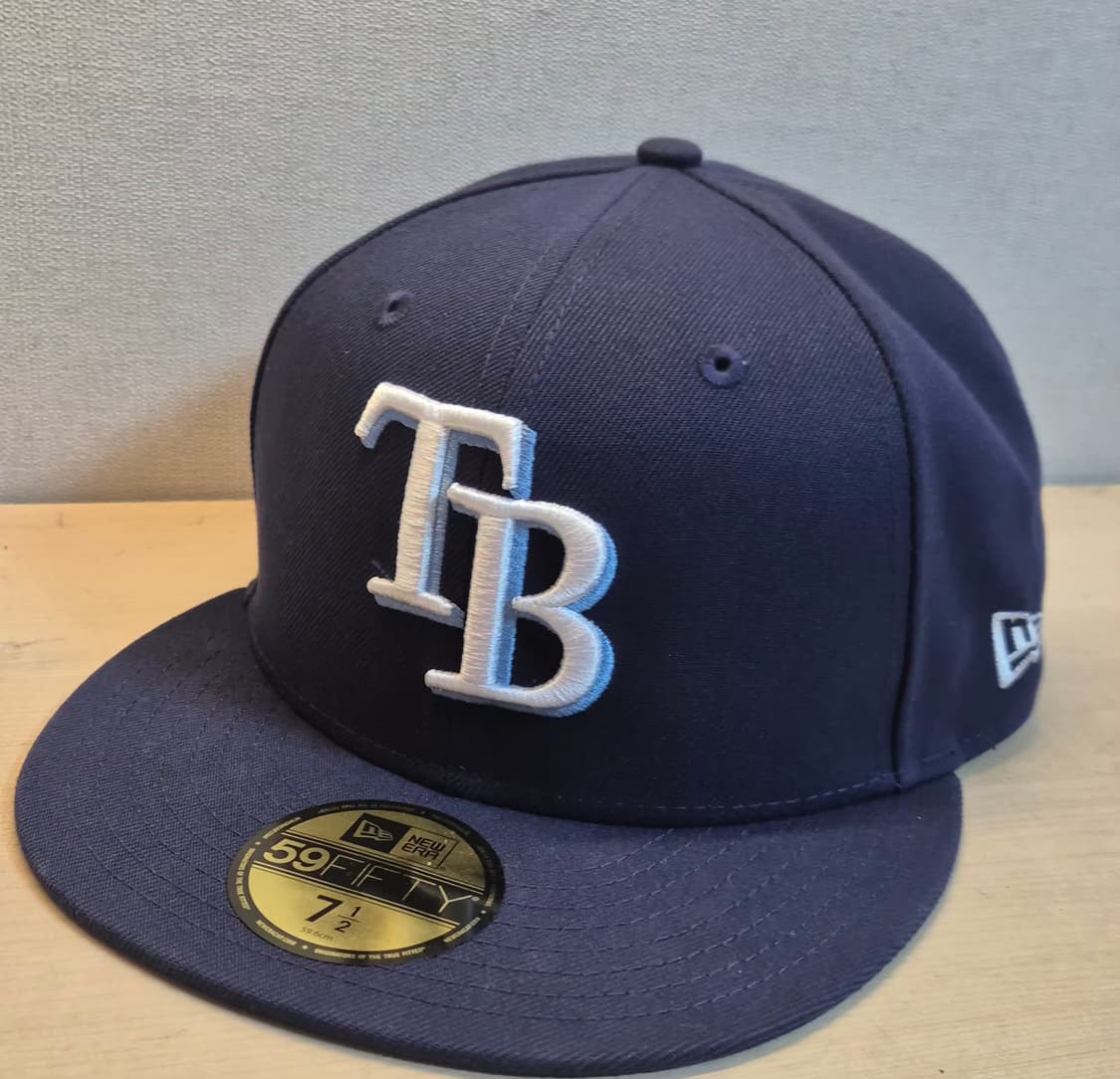 뉴에라)어센틱 탬파베이 레이스 게임 네이비 상품이미지1