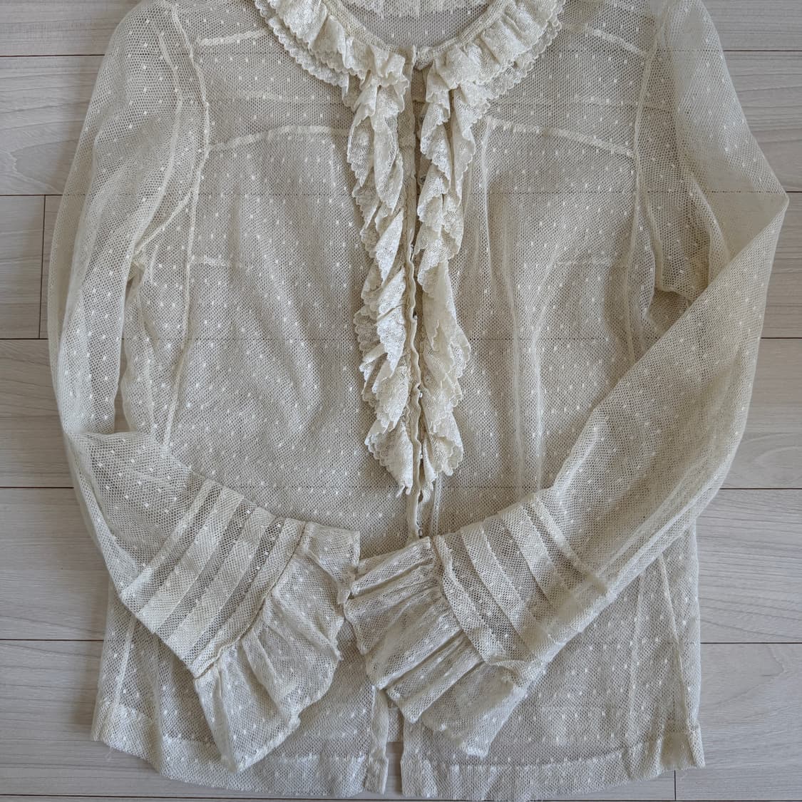 Isabel Marant 이자벨 마랑 도트 시스루 블라우스 상품이미지4