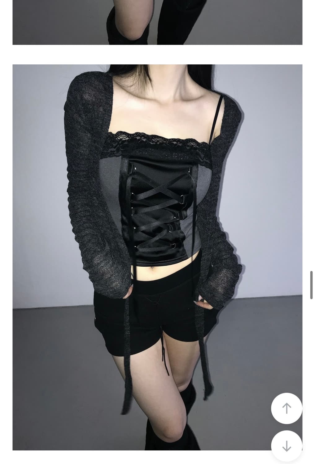 디에어타운 코르셋 탑 상품이미지1