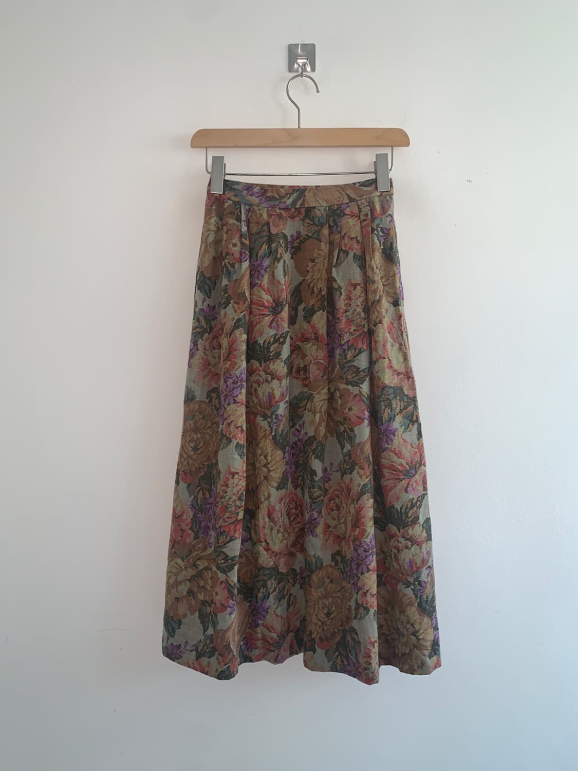 Oriental flower long skirt 상품이미지4