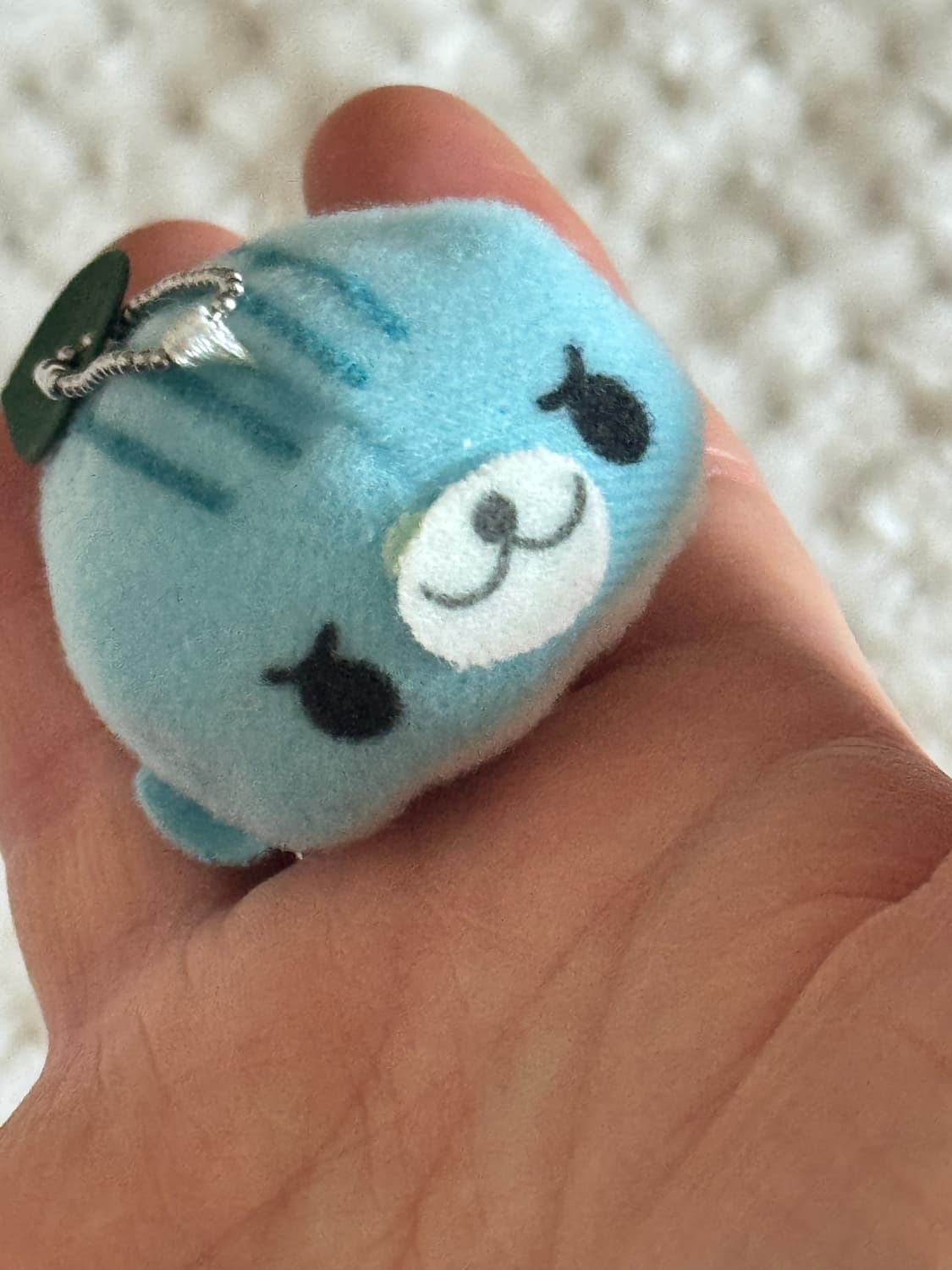 줄무늬 마메고마 인형키링 상품이미지1