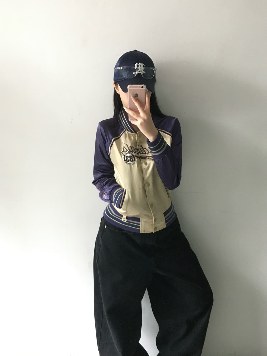 엠엘비 배색 바시티자켓  상품이미지2