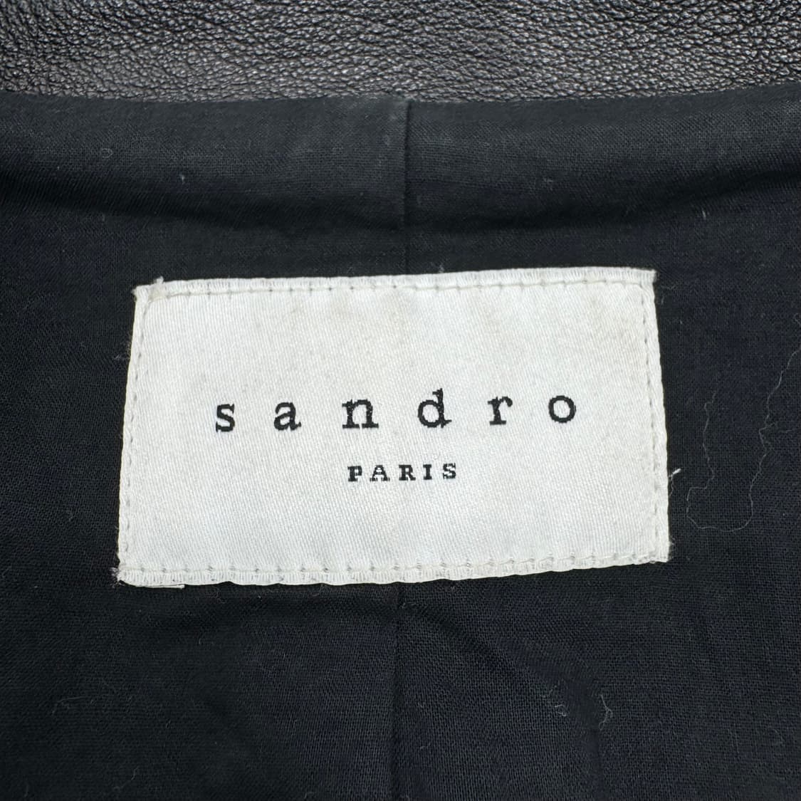 산드로 양가죽 자켓  상품이미지5