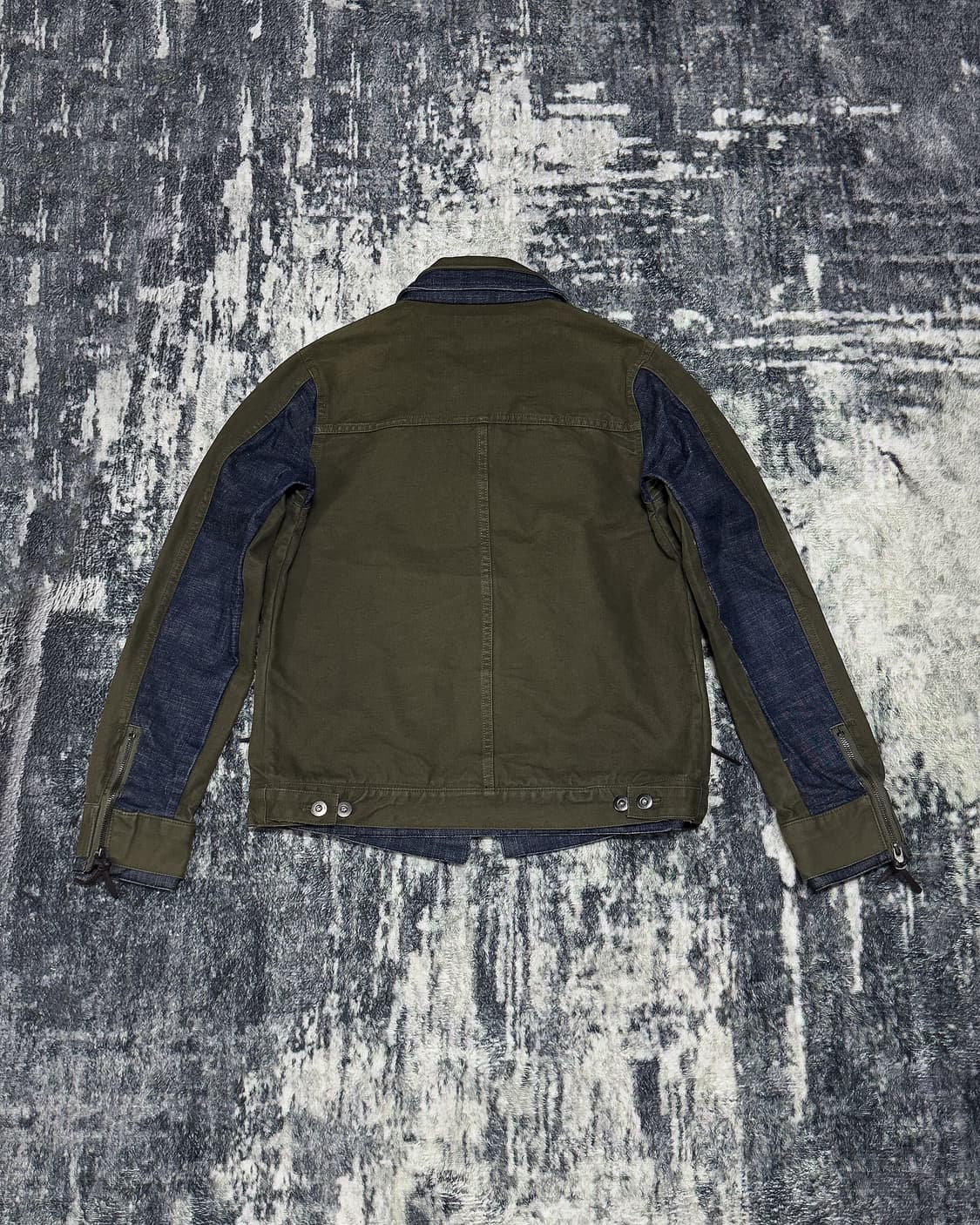 {Kittle} Denim Layered Artisanal Jacket  상품이미지2