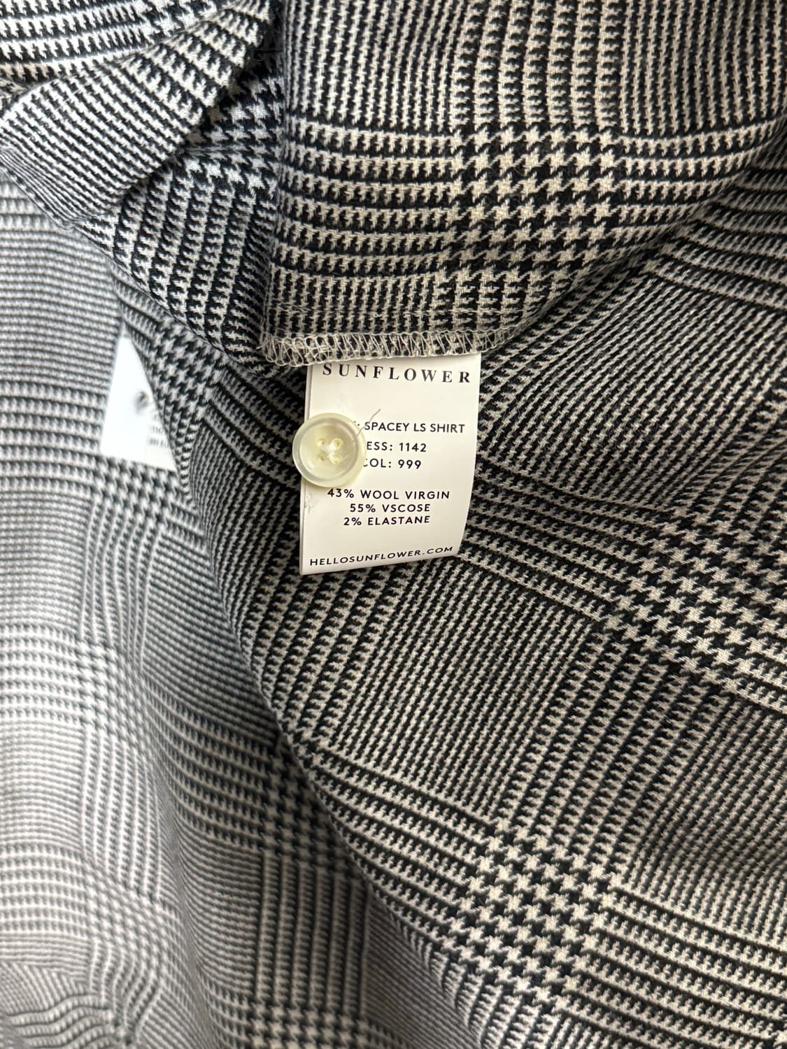 선플라워 하운드투스 울 셔츠 상품이미지3