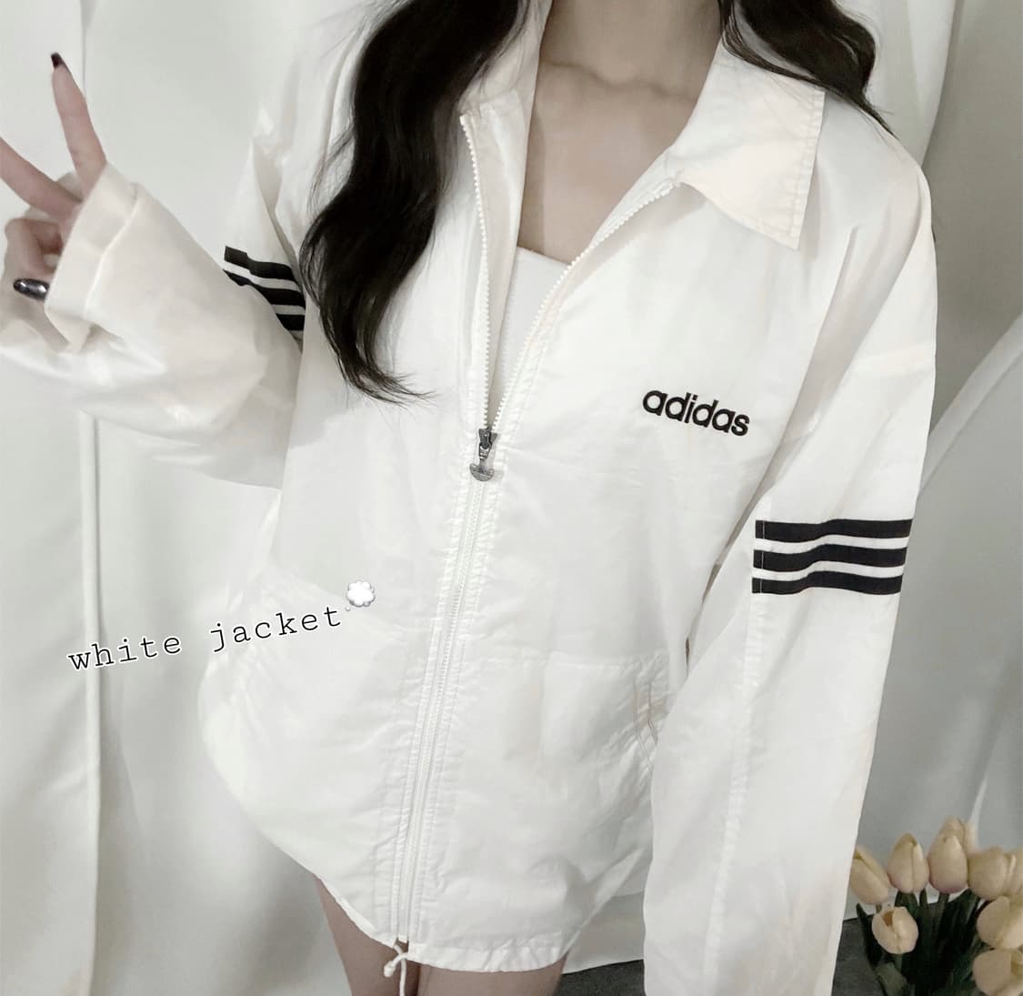 🐰아디다스 스펠아웃 여리 아방 점퍼🖤 상품이미지1