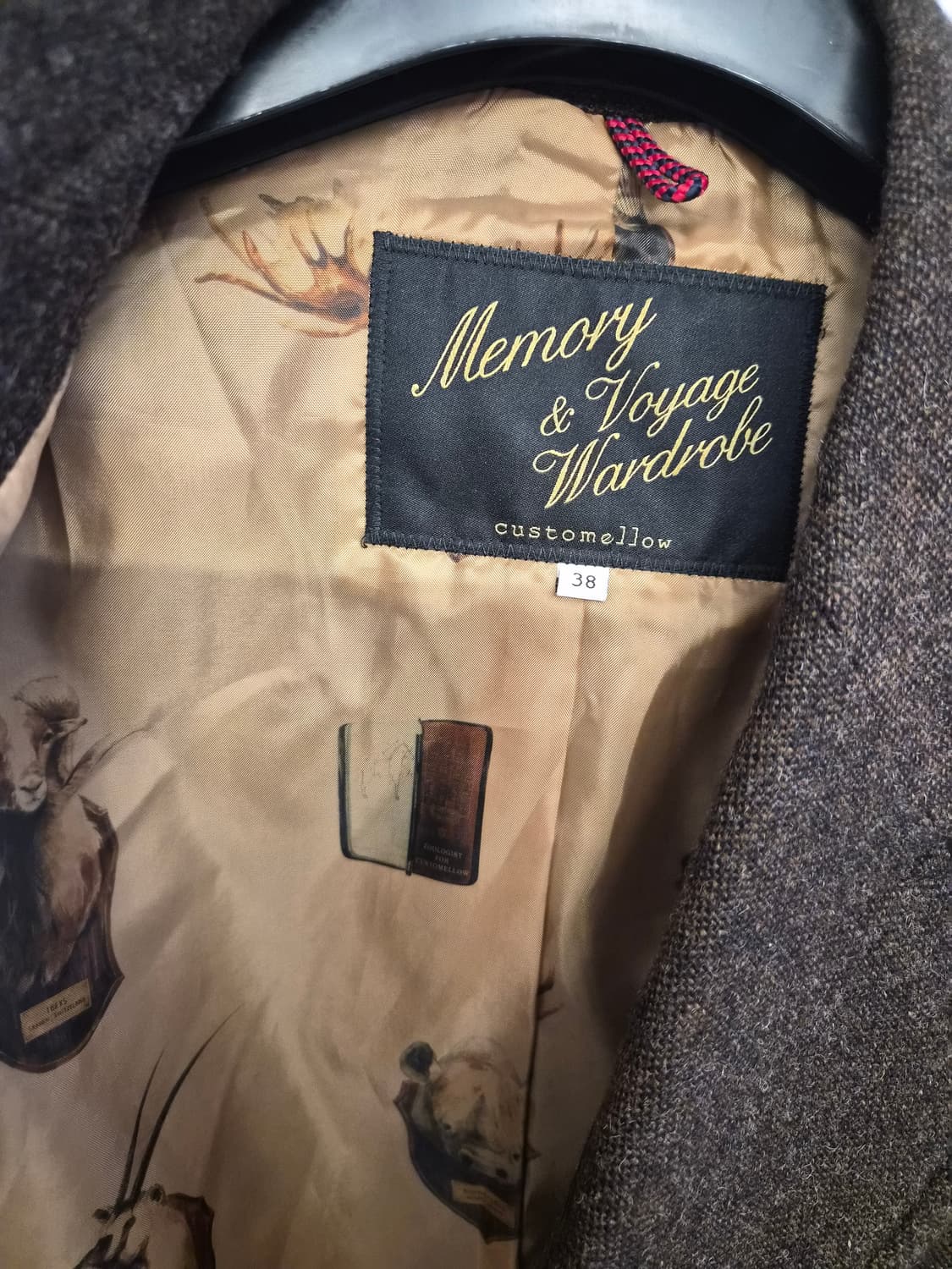 100) 커스텀 멜로우 트위드 헤리티지 울자켓 팝니다 상품이미지5