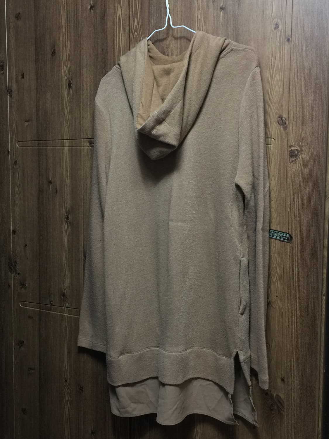 후드 원피스 (베이지) 상품이미지2