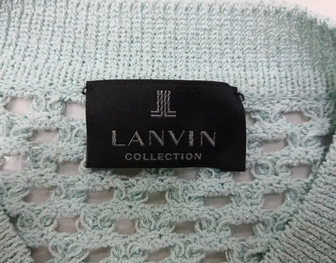 [정품 파격가] 랑방 컬렉션 여성용 반팔 니트 자켓 90 사이즈  상품이미지4