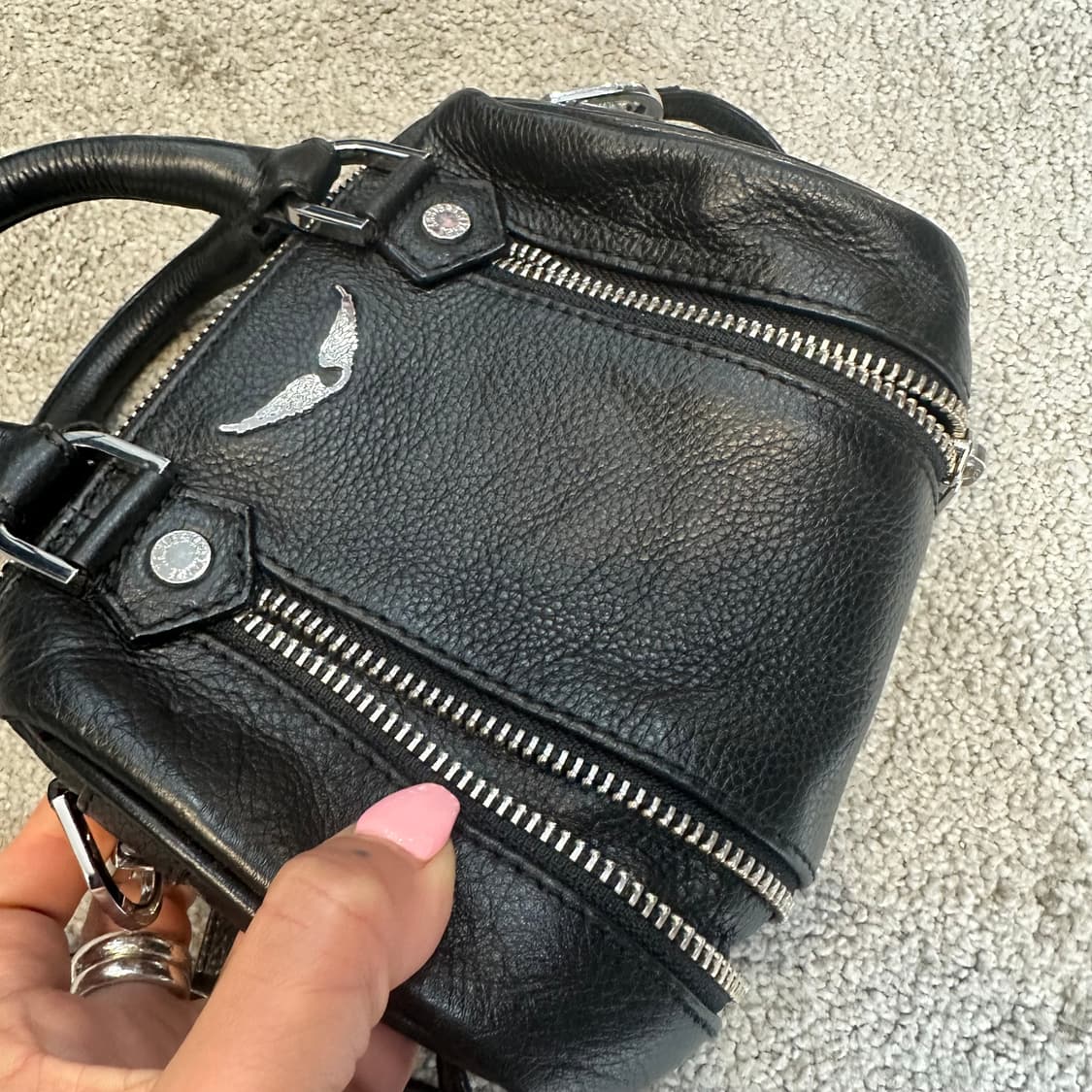 쟈딕앤볼테르 써니 나노 미니 숄더 토트백S 상품이미지6