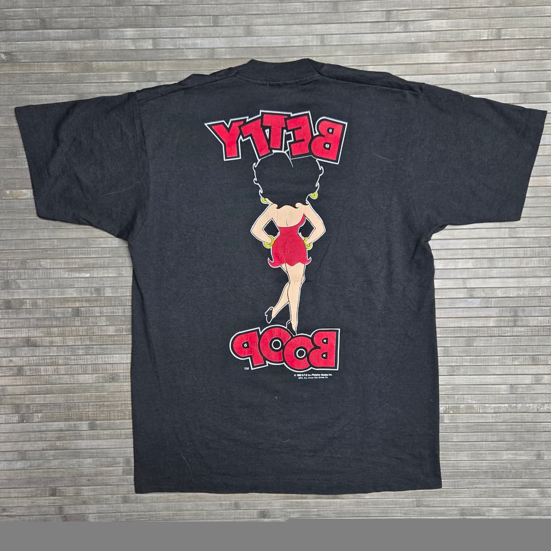 80s betty boop 베티붑 빈티지 그래픽 반팔 티셔츠 상품이미지2