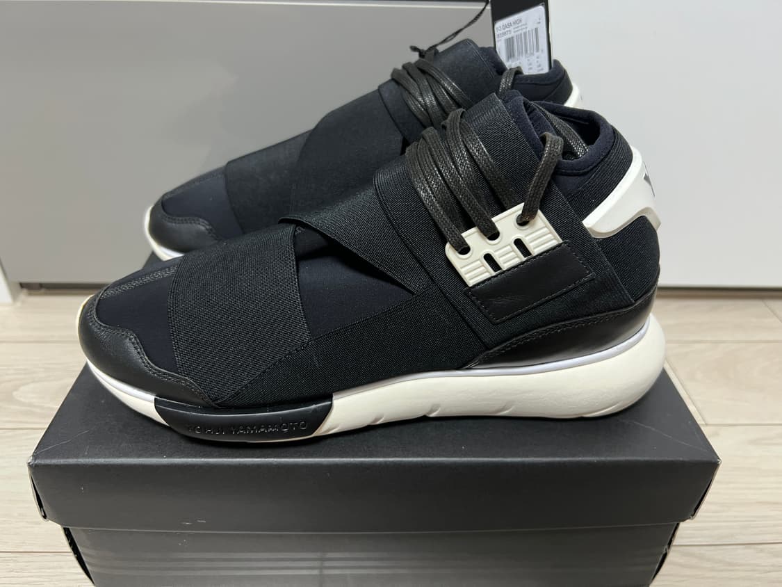 Y-3 콰사 하이 검/흰 새상품(265) 상품이미지2