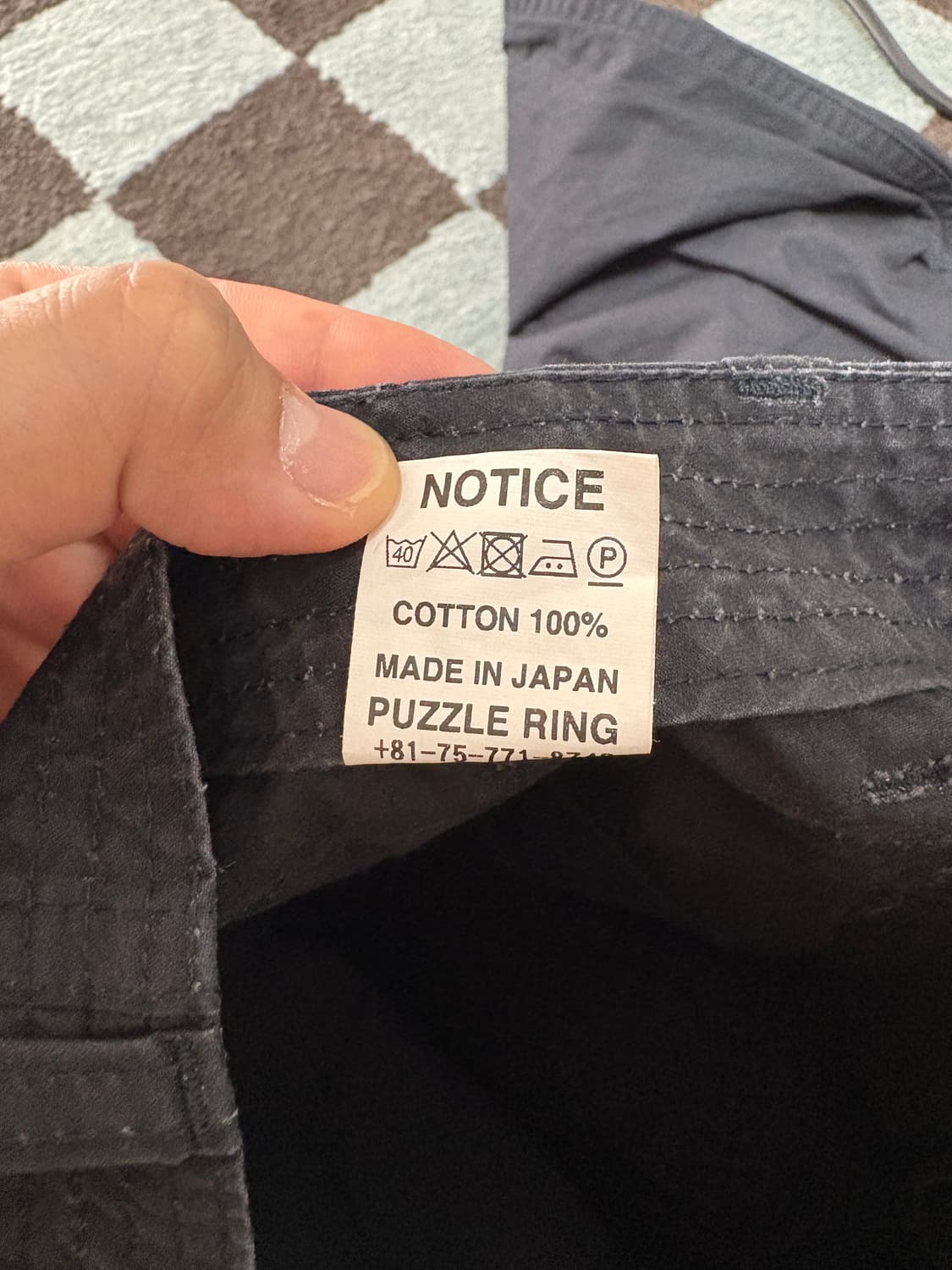 sassafras overgrown hiker pants navy S 상품이미지6