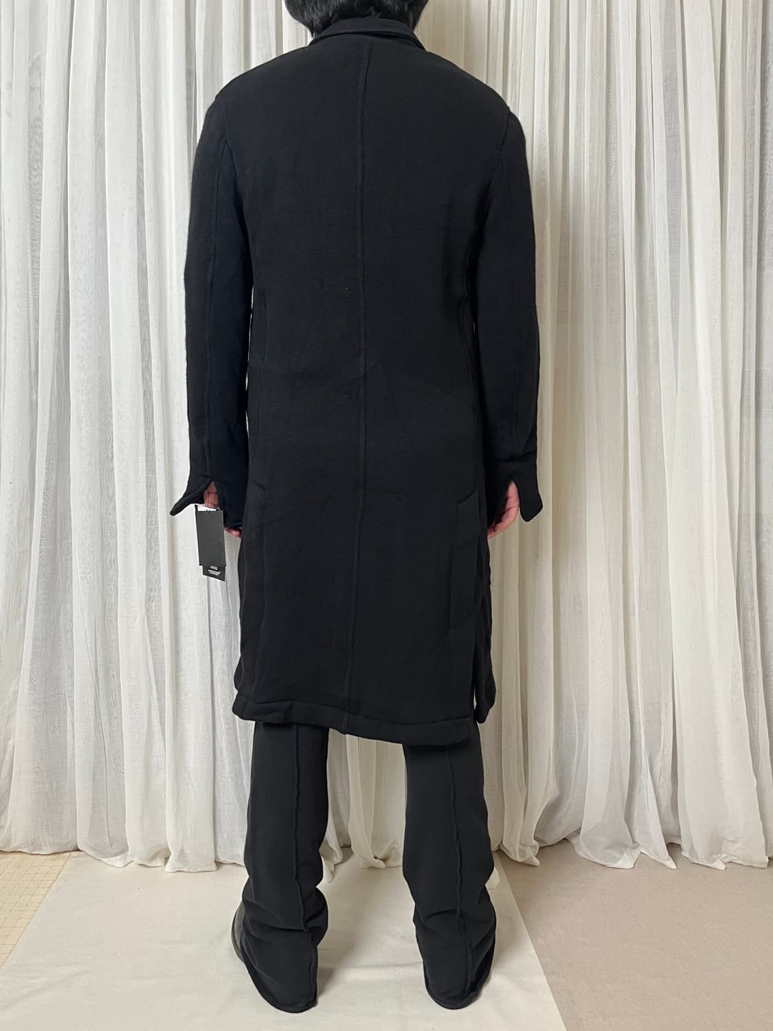 언더커버 19aw 축융 울 니트 코트 undercover 시계테엽오렌지 상품이미지10