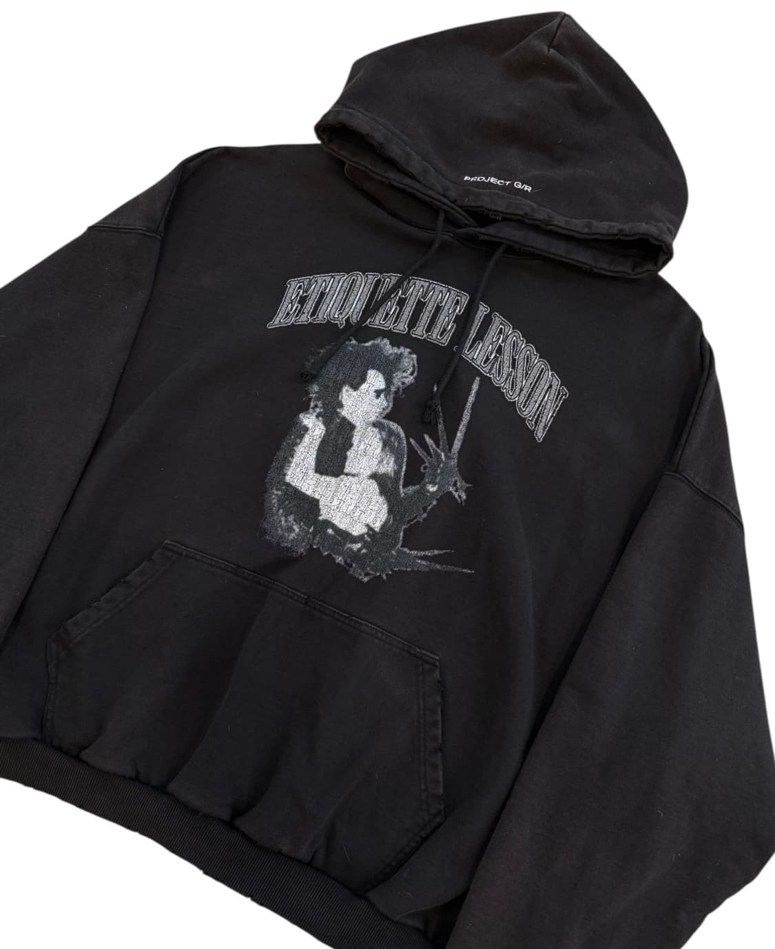 프로젝트 G/R 에티켓 레슨 빈티지 워시드 후디 상품이미지4