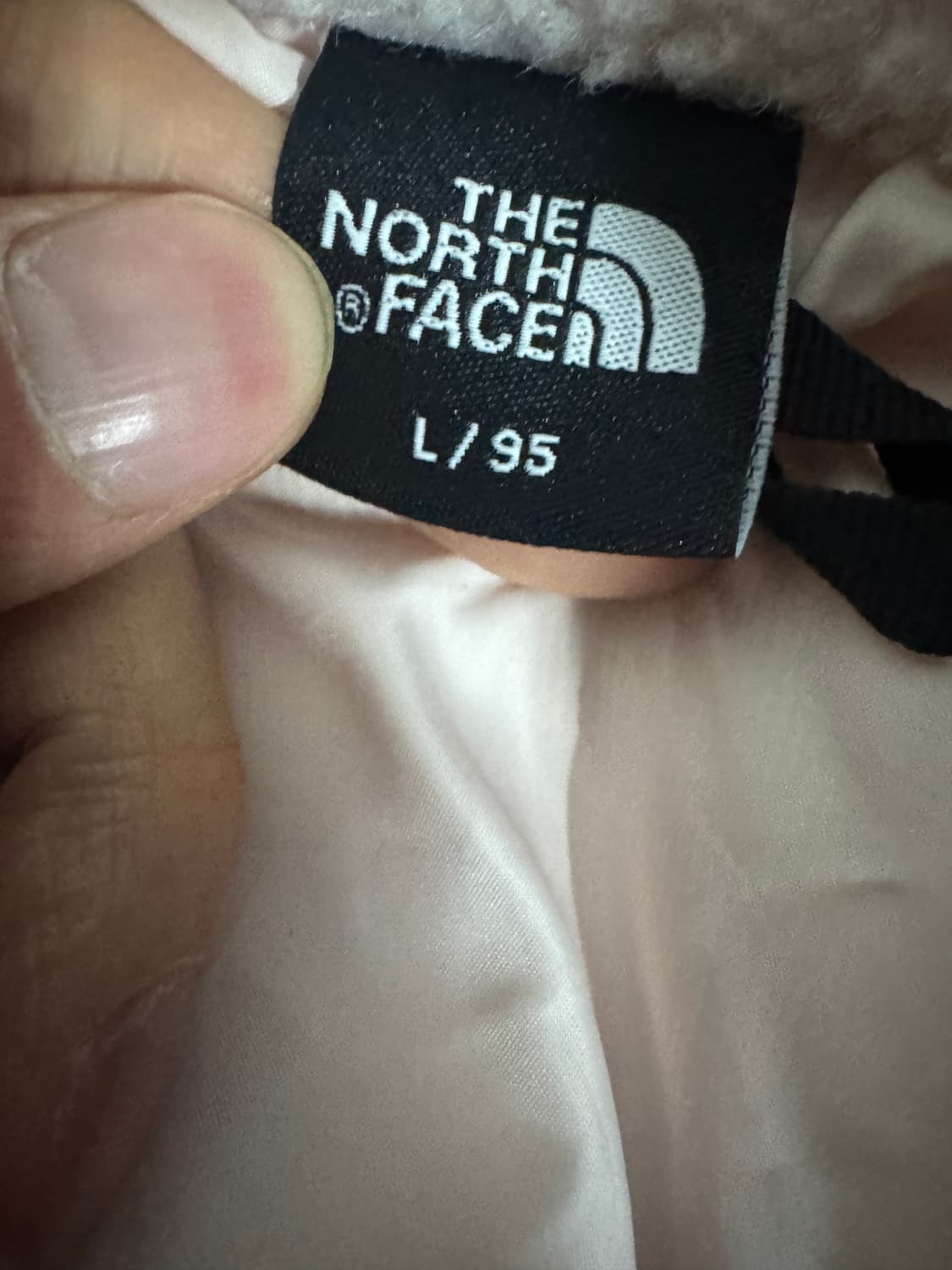 여성 노스페이스 신형 플리스 봄버 자켓 M ~ L 핑크 상품이미지4