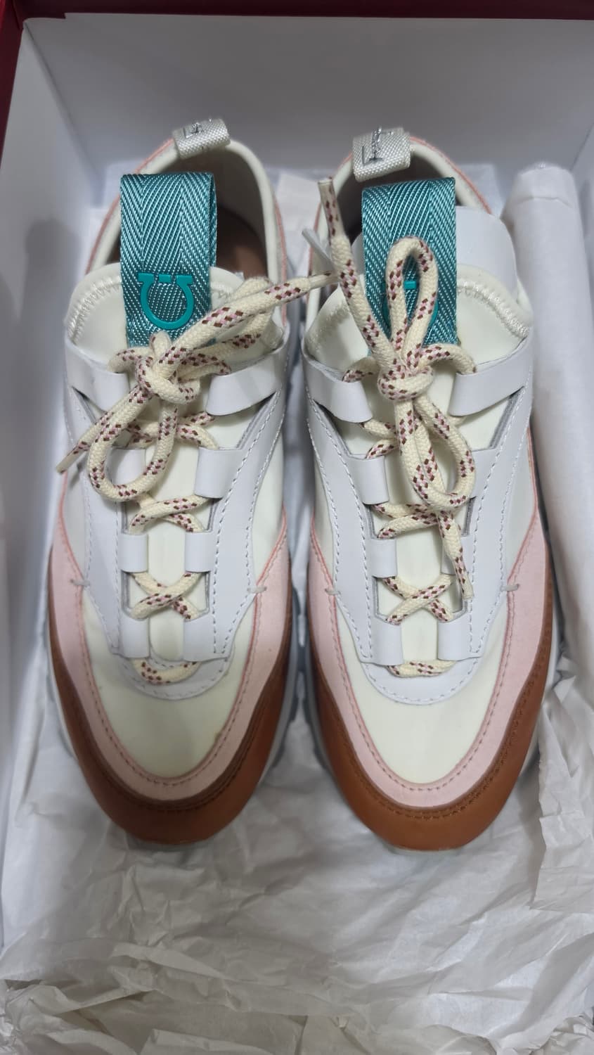 페레가모 간치니 가죽스니커즈(새상품) 상품이미지1