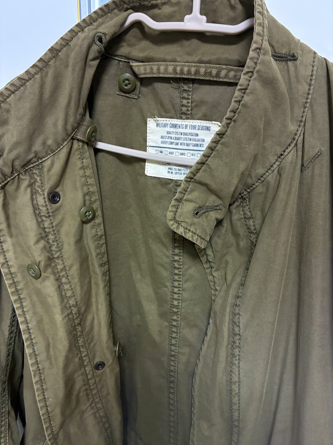 GOA 피쉬테일 야상 자켓 상품이미지3