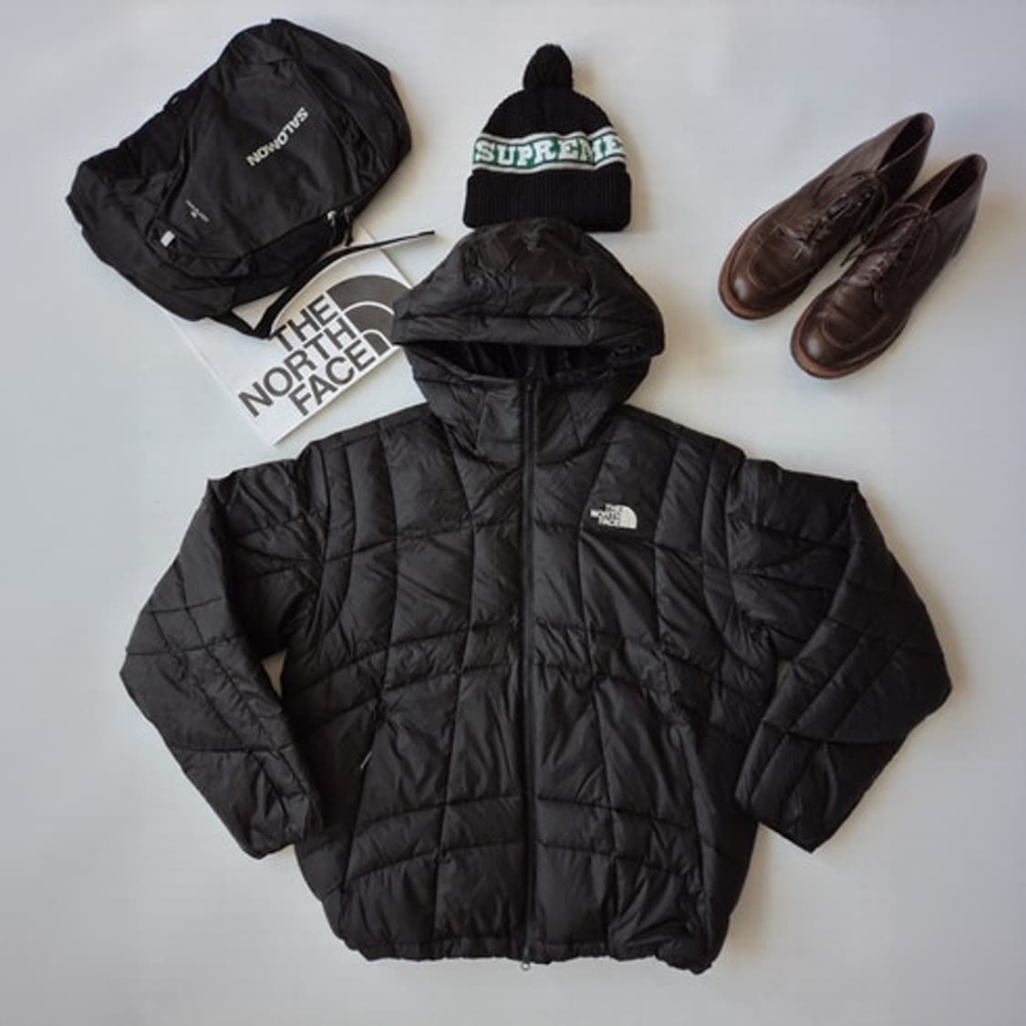 노스페이스 웨이브 LT ON Ball 패딩 블랙 XL 상품이미지1