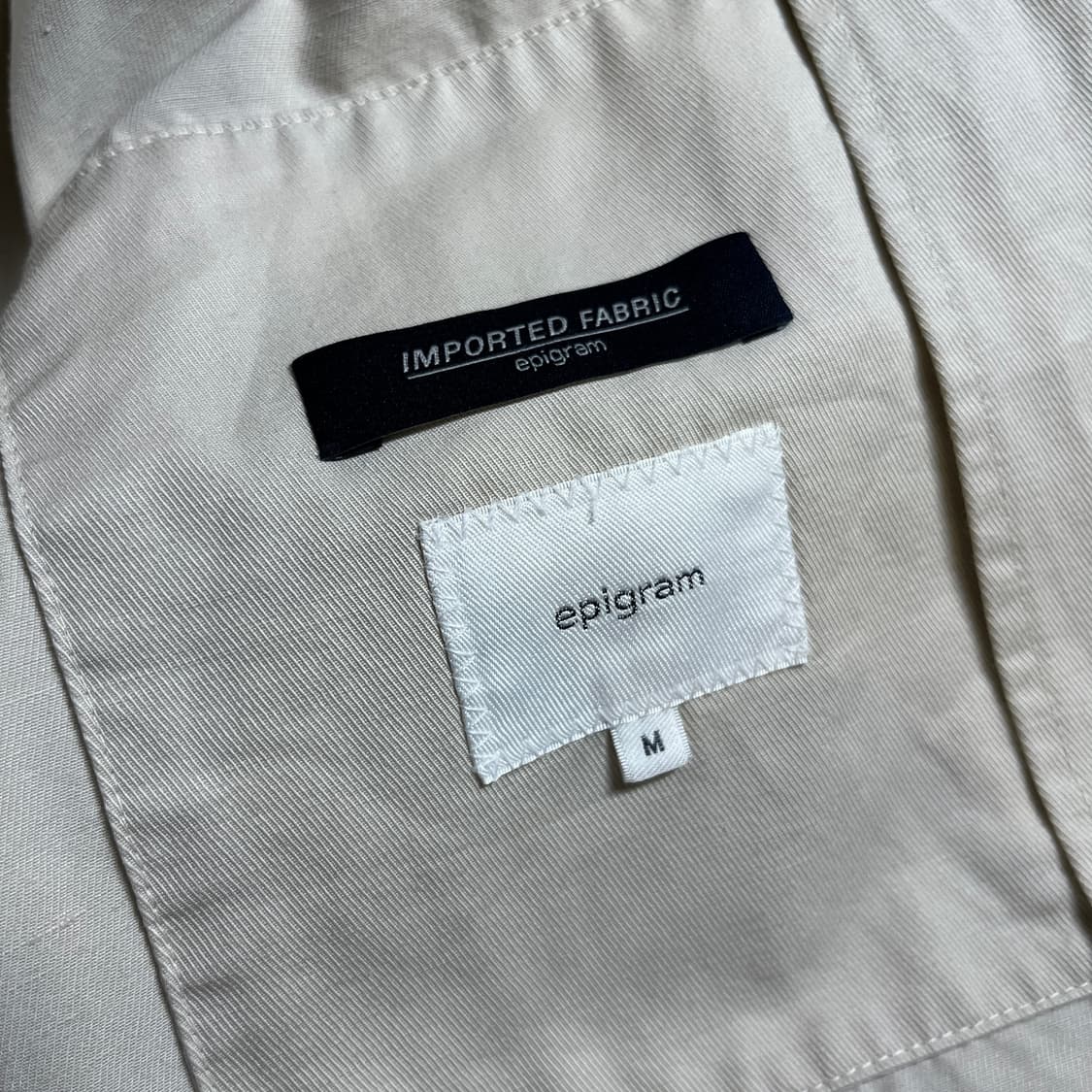 에피그램 코튼 자켓 상품이미지5